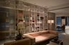 Modern home with Living Room, Sofa, Ceiling Lighting, and Concrete Floor. The spatial sequence was arranged diagonally to the end. Photo 9 of Simple House