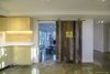 Modern home with Office, Study Room Type, Concrete Floor, Desk, and Chair. Entrance to home office area (facing south) Photo 4 of Amagansett Beach House