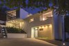 Modern home with Outdoor, Garden, Slope, Side Yard, Gardens, Small Patio, Porch, Deck, and Hardscapes. Entrance Courtyard Photo 3 of Oaks Parkhouse