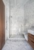 Modern home with Bath Room, Marble Counter, and Marble Floor. The Charm Townhouse - Master bathroom Photo 15 of The Charm Townhouse