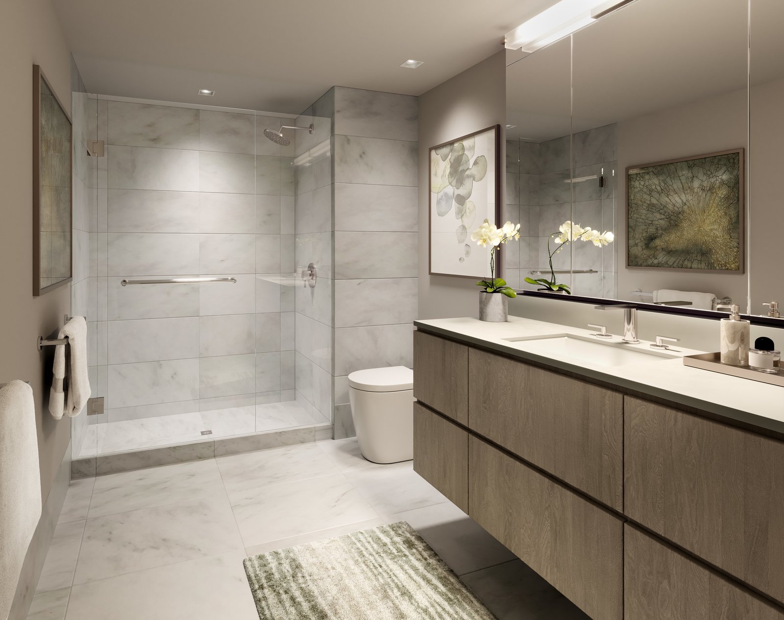 Luxury Green Penthouse Bathroom Design Trends Reference: Photo 2 Of 7 In The Emerald Debuts Exclusive Penthouse