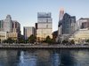 Modern home with Exterior and Glass Siding Material. Exterior Photo 5 of A Look Inside One Steuart Lane: The Last Chance to Own Along San Francisco's Famous Embarcadero