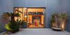 Modern home with Outdoor, Pavers Patio, Porch, Deck, Stone Patio, Porch, Deck, and Large Patio, Porch, Deck. Zen Courtyard with new Sandstone Pavers Photo of The OneTaste Residence