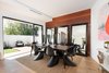 Modern home with Dining Room, Table, Chair, and Light Hardwood Floor. Dining Room Photo 3 of The Kilkea House