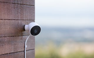 Nest Cam IQ Outdoor is fully weatherproof and tamper-proof. But you'll need to buy an adapter kit if you want to plug it into an outdoor outlet. 