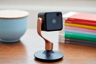 Hive Indoor can be removed from its stand to record completely cable-free for up to an hour.