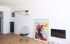 Living room, the silkscreen poster "Love" is from graphic artist Emma Verhulst Photo 5 of Raphaël modern home