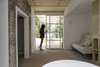 Pocket doors open space to the terrace Photo 4 of Narvarte Terrace modern home