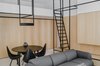 Living open space + mezzanine (bedroom) Photo 2 of Wireframe modern home