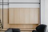 Modern home with Living Room. Tv + media hidden inside Photo 14 of Wireframe