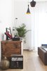 Modern home with Living Room, Pendant Lighting, and Light Hardwood Floor. living room Photo 4 of Iterior DM