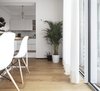 Modern home with Dining Room, Light Hardwood Floor, and Pendant Lighting. kitchen Photo 7 of Iterior DM