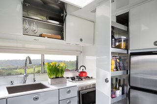 A Well Traveled Launch Line Of Sleek Homes On Wheels Dwell With A Solar Array On The Roof And Lithium Batteries Like Ones Used In Tesla