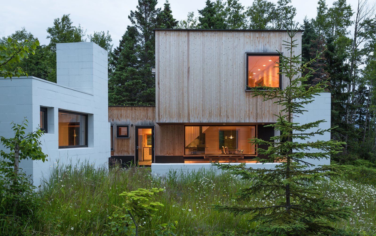 Image showcasing Photo 4 of 16 in 15 Outdoor Saunas That Bring The Heat - Dwell