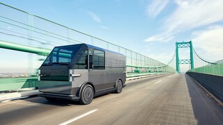 Canoo’s new multipurpose delivery van will be available in limited numbers in 2022, with full-scale production launching in 2023.