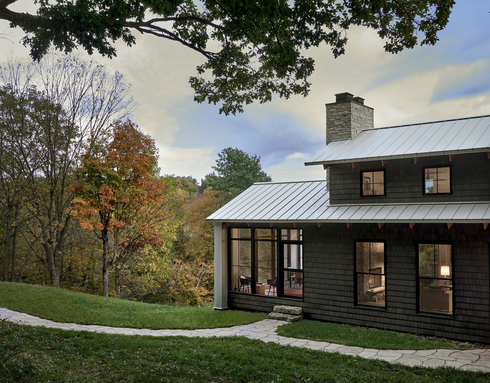 Photo 3 of 13 in A Rural Wisconsin Retreat Puts a Refined Spin on