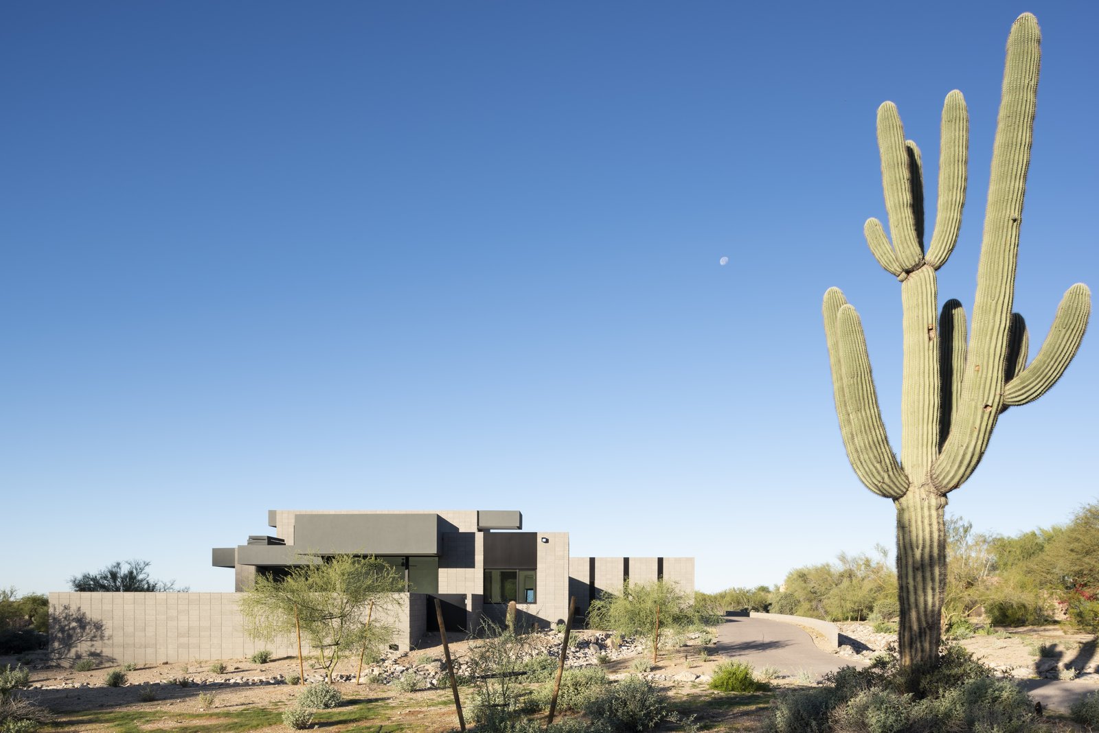 A street view of Troon Modern by Brent Kendle of Kendle Design Collaborative.