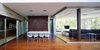Modern home with Outdoor, Wood Patio, Porch, Deck, Metal Patio, Porch, Deck, Concrete Patio, Porch, Deck, Decking Patio, Porch, Deck, Wood Fences, Wall, and Back Yard. Wooden deck and living room Photo of House at Los Cisnes