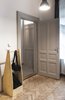 Modern home with Bedroom, Wardrobe, Storage, and Dresser. Meet “the thrower” a custom catch-all for everything you won’t need past the front door Photo 6 of Micro live:work studio