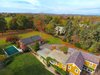 6,000 square feet total on 1.2 acres with 2.2 acres on Hartford Golf Club also available. Photo of Ecelectic Mid-Century Bauhaus Meets Historic modern home