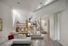 Modern home with Living Room, Recessed Lighting, Concrete Floor, Pendant Lighting, and Sofa. View from living room to kitchen Photo 7 of 6th Street