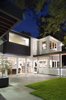Modern home with Exterior, Metal Roof Material, House Building Type, Wood Siding Material, Glass Siding Material, Gable RoofLine, and Metal Siding Material. Patio at Residence 1414 by Miró Rivera Architects Photo 9 of Residence 1414