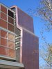 Modern home with Exterior, Metal Roof Material, House Building Type, Flat RoofLine, Metal Siding Material, and Curved RoofLine. Jalousie windows and copper cladding at Guest House by Miró Rivera Architects Photo 4 of Guest House
