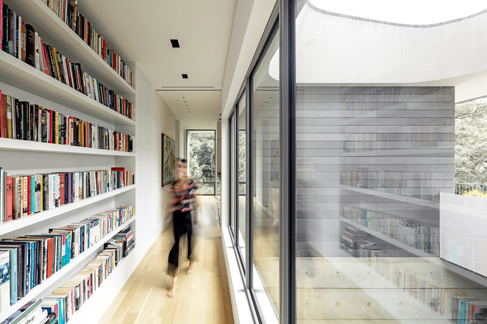 Master suite corridor