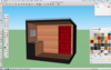 Design was done in Sketchup and somewhat surprisingly, given that this was our first finished building and our first foray into Sketchup, they look remarkably similar. Photo 8 of The Cube modern home