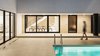 Modern home with Outdoor, Large Pools, Tubs, Shower, Back Yard, Swimming Pools, Tubs, Shower, Large Patio, Porch, Deck, Tile Patio, Porch, Deck, Small Patio, Porch, Deck, and Hanging Lighting. WH Residence | M3 Architects Photo 9 of WH Residence