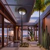 Modern home with Outdoor, Hardscapes, Gardens, Small Patio, Porch, Deck, and Trees. Enfolded into the westernmost edge of the Costa Palmas community, the grounds will include a Robert Trent Jones II golf course, 18 acres of organic farms, and a members-only Costa Palmas Beach and Yacht Club for residences. For those seeking permanent bliss, there will be an initial release of 24 whole-ownership residences ranging from four to seven bedrooms for sale. Owners will have the opportunity to collaborate with Heah & Co. to customize their homes with options of pavilions for bedrooms, theater, fitness and yoga, or a family room. Photo of An Extraordinary Resort on the Baja Peninsula
