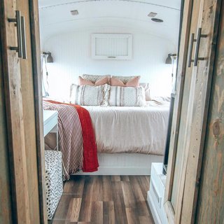 You wouldn't even know their bedroom was in a bus.