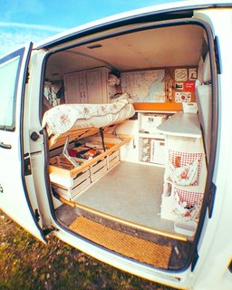 A peek into how she maximizes storage space. 