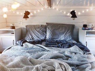 The sleeping loft. 