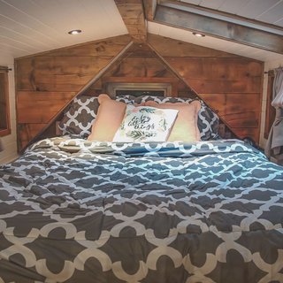 The sleeping loft. 