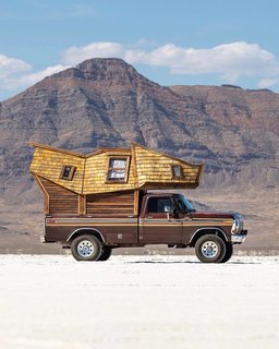The truck cabin. 