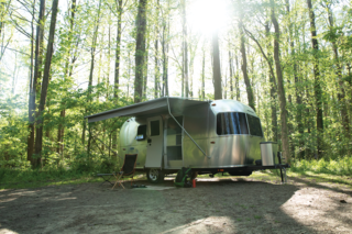 An approachable Airstream for first-timers, Bambi offers all the creature comforts of home while also being small enough to be towed by a midsize SUV and fit into smaller campground spots. 
