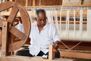 Weaving techniques vary from community to community.