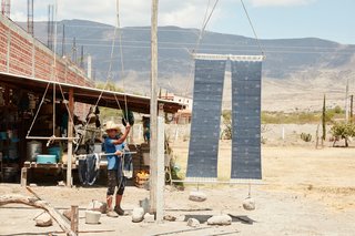 "Certain designs and patterns are better suited to different loom types, backstrap woven techniques, knit techniques, and materials," says Berks. "It's really important for me to keep in mind the traditional method and original intent or style of a woven process."