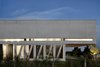 Modern home with Exterior, Concrete Siding Material, House Building Type, and Green Roof Material. structure and form Photo 10 of Chipster Blister House