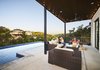 Modern home with Outdoor, Back Yard, Infinity Pools, Tubs, Shower, Lap Pools, Tubs, Shower, Swimming Pools, Tubs, Shower, Small Pools, Tubs, Shower, Concrete Pools, Tubs, Shower, Large Patio, Porch, Deck, and Metal Patio, Porch, Deck. Pool with outdoor living space Photo 10 of Cameron Residence