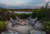 Modern home with Outdoor, Back Yard, Shrubs, and Walkways. 155 Bannerman Beach Lane :: Lakefront Fire Pit Photo 8 of 155 Bannerman Beach Lane