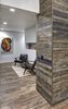 Modern home with Living Room, Chair, Bookcase, Recessed Lighting, and Dark Hardwood Floor. View to the reading room. (2017) Photo 10 of 530 house