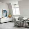 Modern home with Living Room, Chair, Coffee Tables, and Carpet Floor. Living Room Photo 7 of City Penthouse
