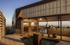 Modern home with Outdoor, Hardscapes, Concrete Pools, Tubs, Shower, Small Pools, Tubs, Shower, Pavers Patio, Porch, Deck, Horizontal Fences, Wall, and Slope. Entry Courtyard Photo of Crossing Wall House