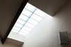 Modern home with Bath Room. Bathroom Skylight Photo 8 of Crossing Wall House