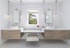 Modern home with Bath Room, Pendant Lighting, and Vessel Sink. Ocean Reef by Armina Interiors Photo 3 of Ocean Reef