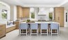 Modern home with Kitchen, Wood Cabinet, and Ceramic Tile Backsplashe. Ocean Reef by Armina Interiors Photo of Ocean Reef