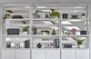 Modern home with Storage Room and Shelves Storage Type. Kitchen Shelving + Stair Photo 7 of The Gregory House