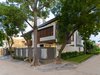 Modern home with Exterior, House Building Type, Metal Roof Material, Wood Siding Material, Metal Siding Material, Stone Siding Material, and Stucco Siding Material. Front Elevation Photo 2 of RSA Residence